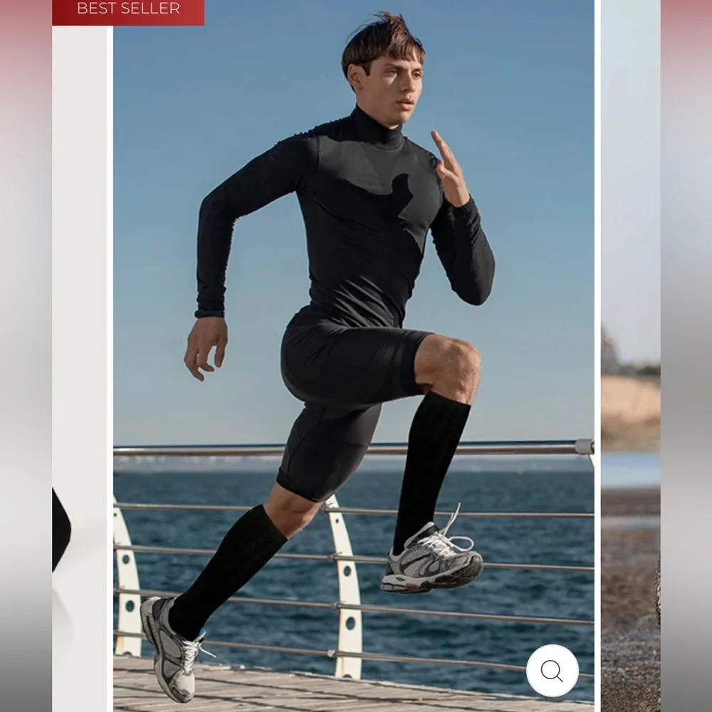 Sankom‎ Patent Active Compression Socks in Black